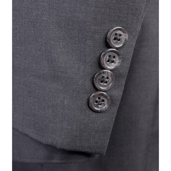 Jos A Bank 2-Pcs Solid Gray Suit Jacket Blazer Jacket Size 41R/S Pants 34X31 - Picture 7 of 16